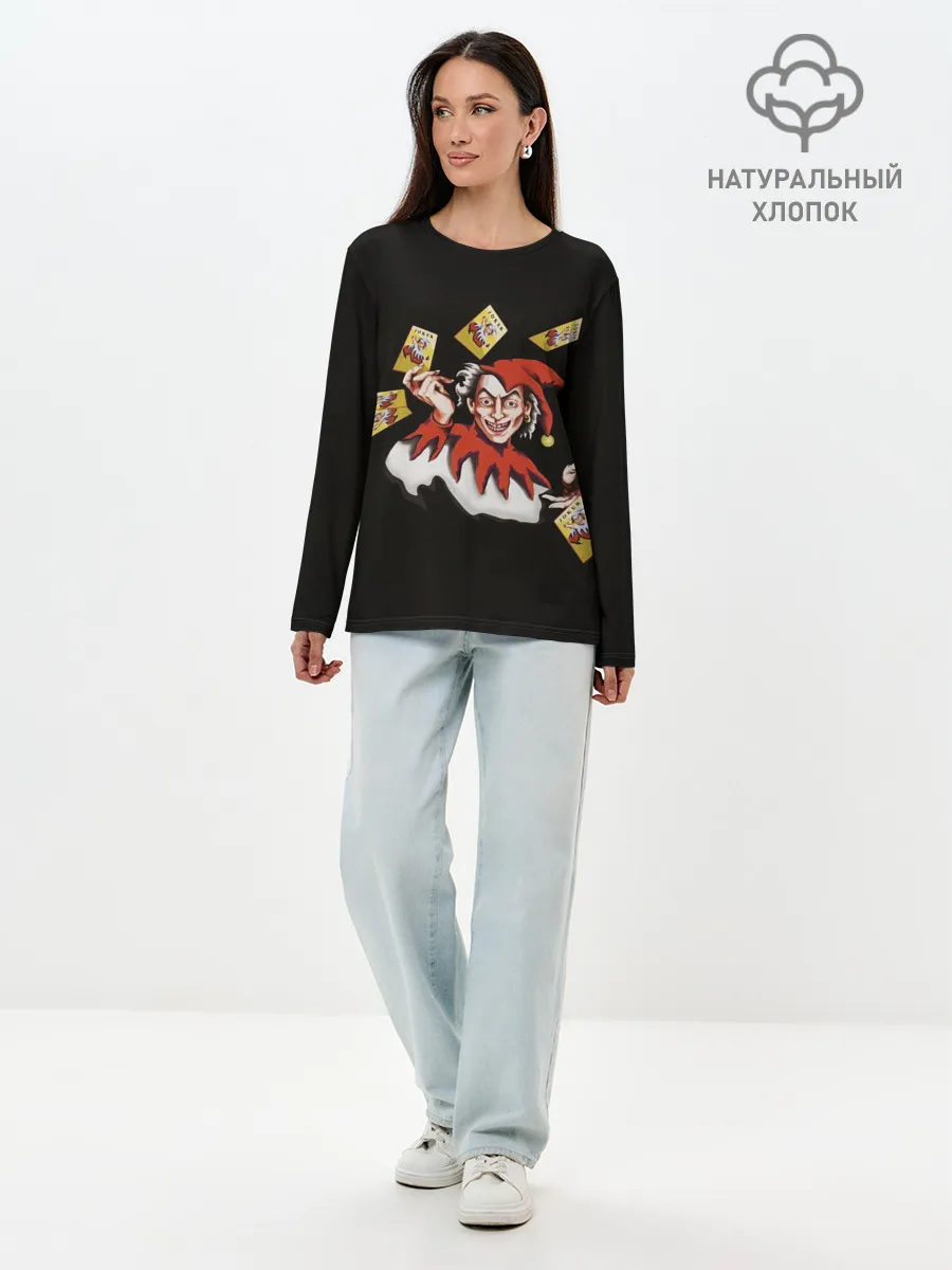 Лонгслив женский. Хлопок / Joker KJ