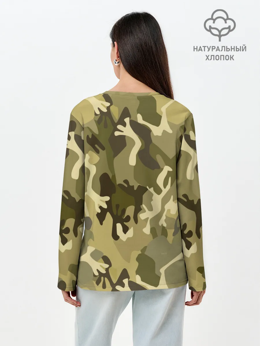 Лонгслив женский. Хлопок / YAAY