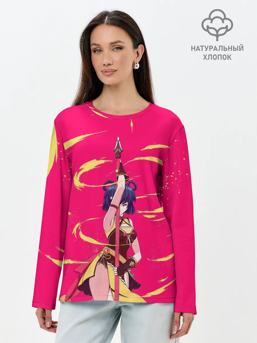 Лонгслив женский. Хлопок / СЯО ЛИН | ГЕНШИН