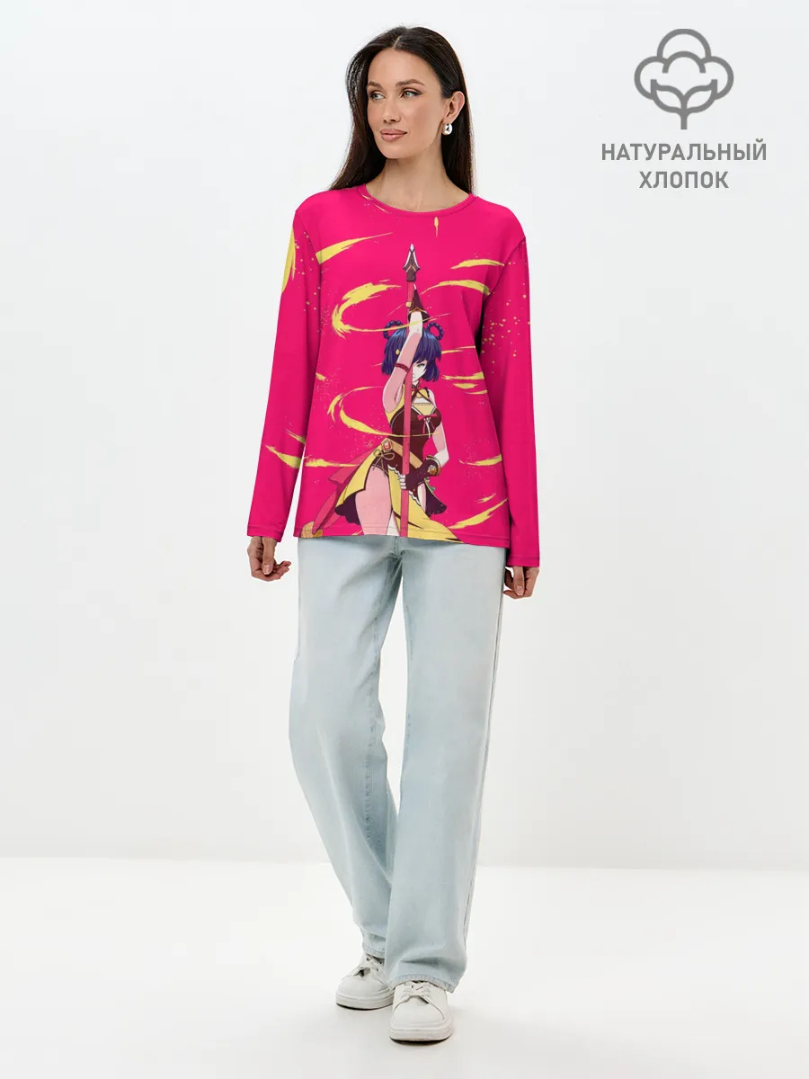 Лонгслив женский. Хлопок / СЯО ЛИН | ГЕНШИН