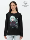 Лонгслив женский. Хлопок / Аянами Рей Евангелион