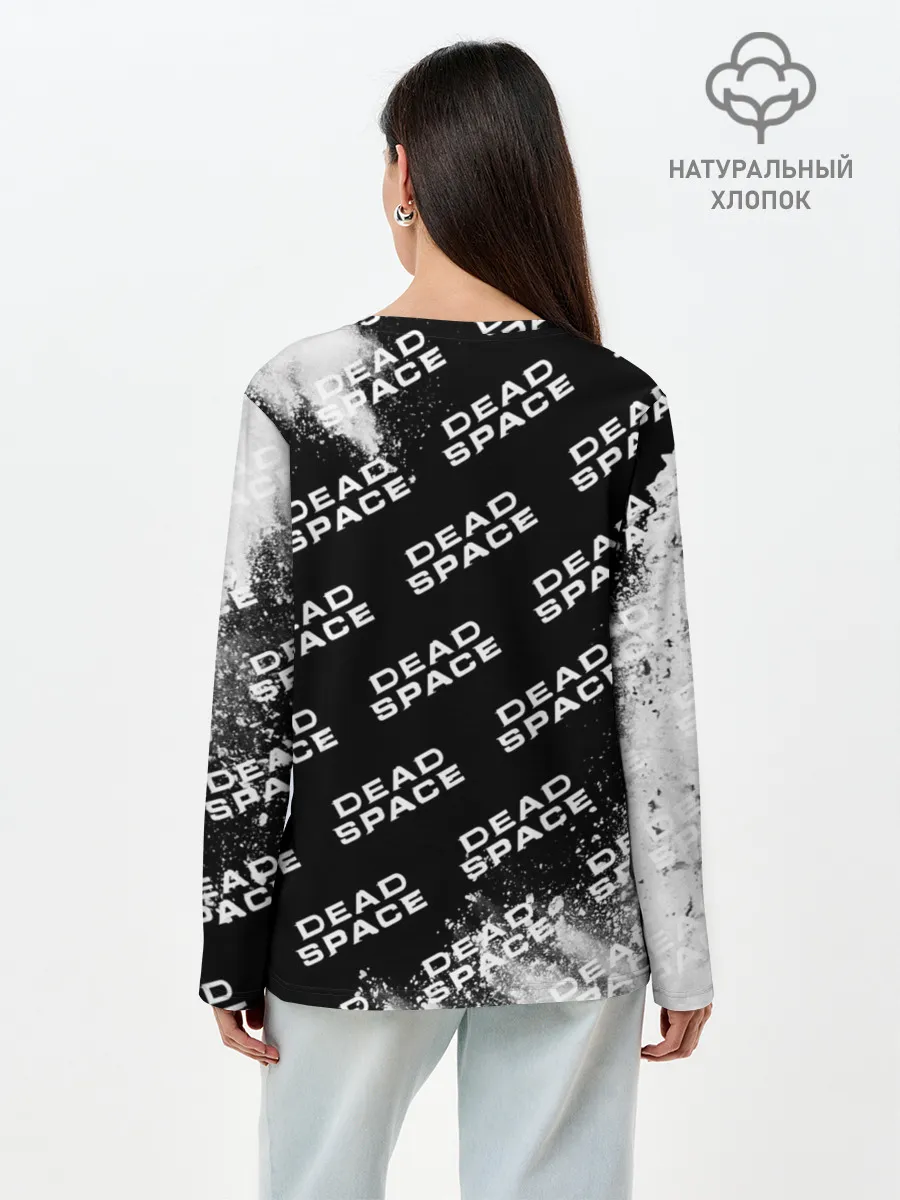 Лонгслив женский. Хлопок / Dead Space - Exposion