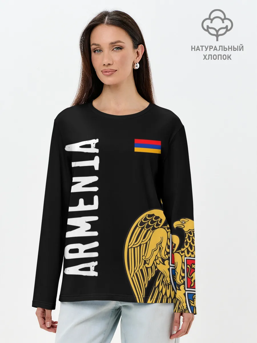 Лонгслив женский. Хлопок / ARMENIA