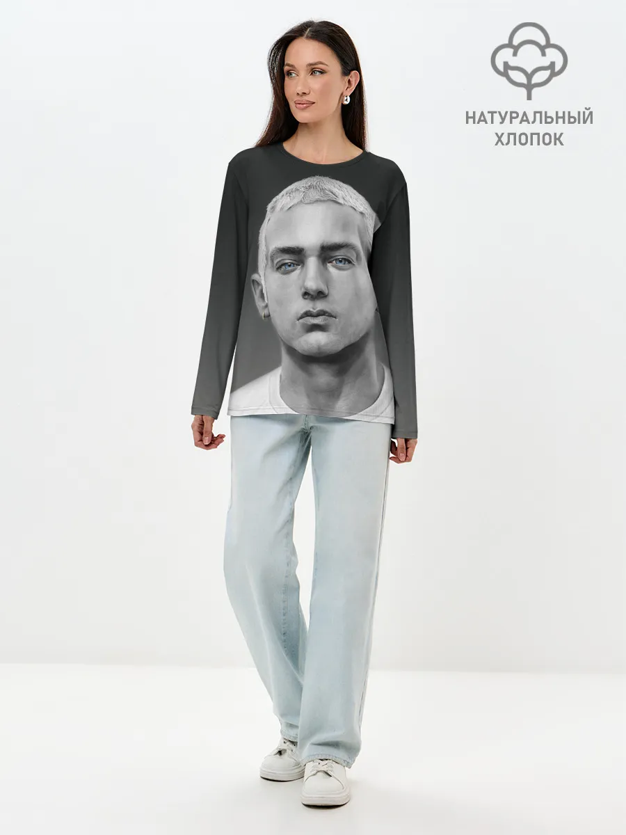 Лонгслив женский. Хлопок / EMINEM | ЭМИНЕМ