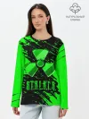 Лонгслив женский. Хлопок / S.T.A.L.K.E.R. NEON | СТАЛКЕР