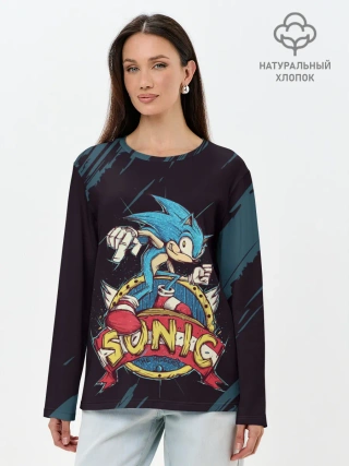 Лонгслив женский. Хлопок / SONIC | СОНИК