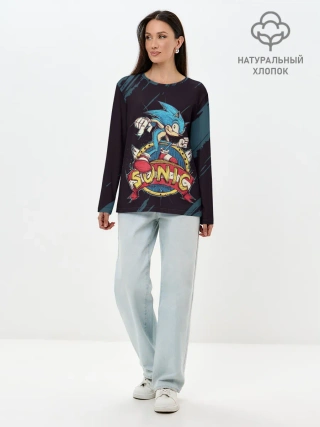 Лонгслив женский. Хлопок / SONIC | СОНИК