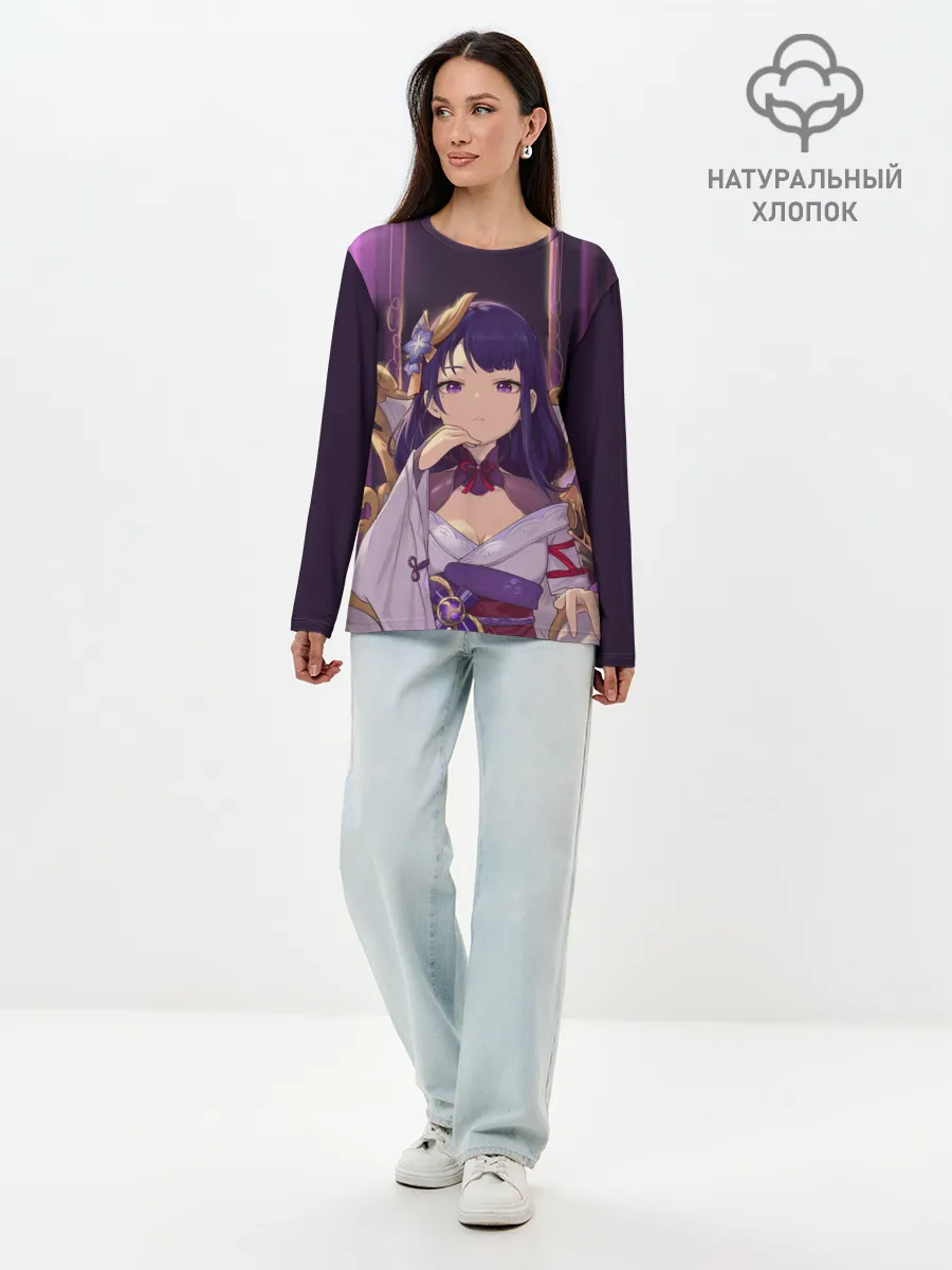 Лонгслив женский. Хлопок / БААЛ | BAAL | ГЕНШИН