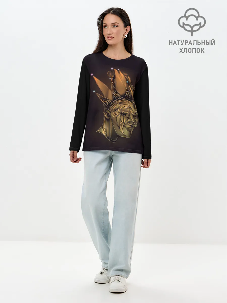 Лонгслив женский. Хлопок / Brejcha
