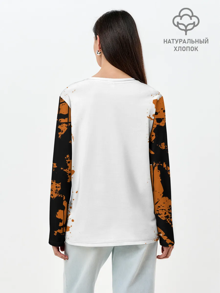 Лонгслив женский. Хлопок / Юу Нишиноя | Nishinoya Yu