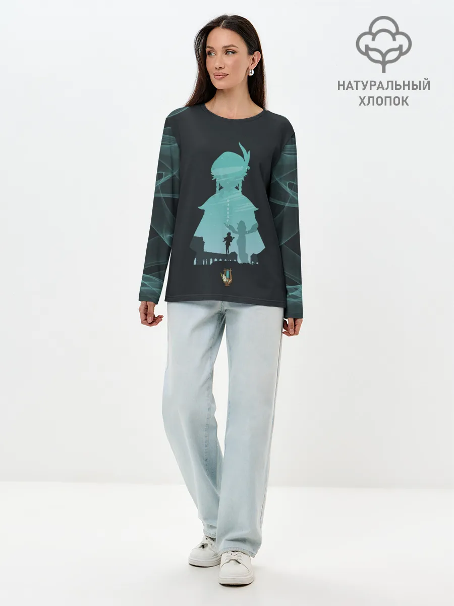 Лонгслив женский. Хлопок / ВЕНТИ | VENTI | ГЕНШИН