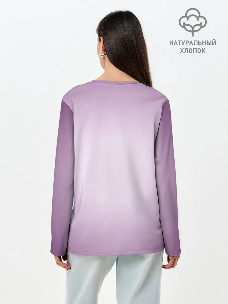 Лонгслив женский. Хлопок / TenSura, Шион