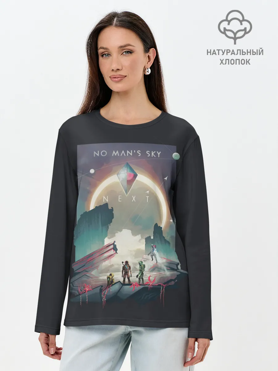 Лонгслив женский. Хлопок / NMS Next