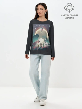 Лонгслив женский. Хлопок / NMS Next