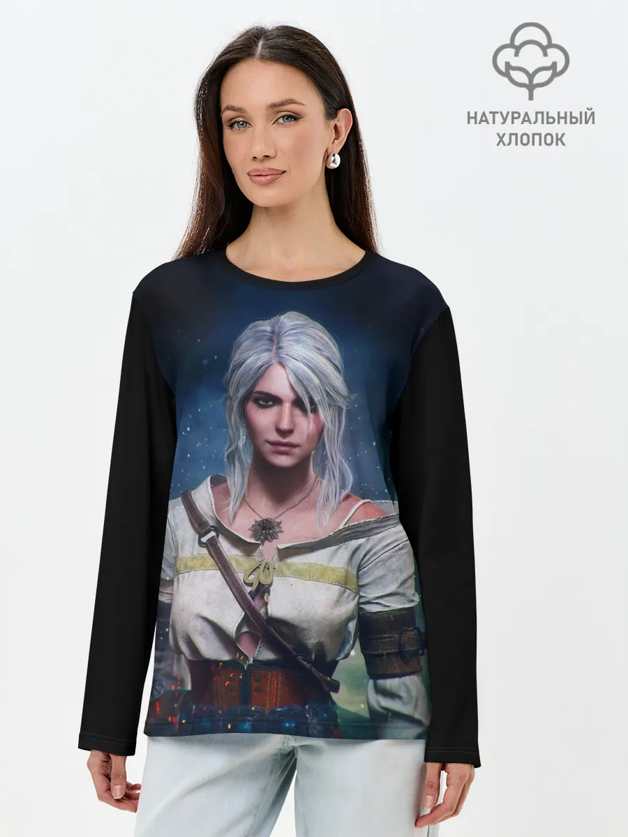 Лонгслив женский. Хлопок / Ciri