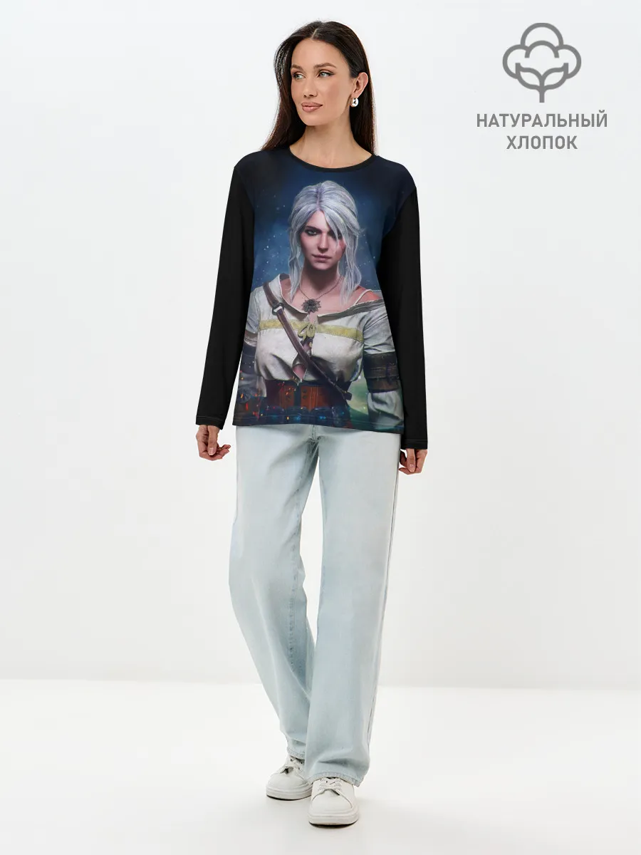 Лонгслив женский. Хлопок / Ciri
