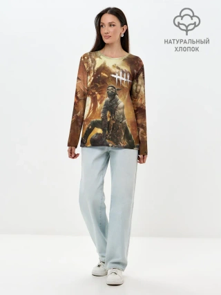 Лонгслив женский. Хлопок / Dead by Daylight убийцы