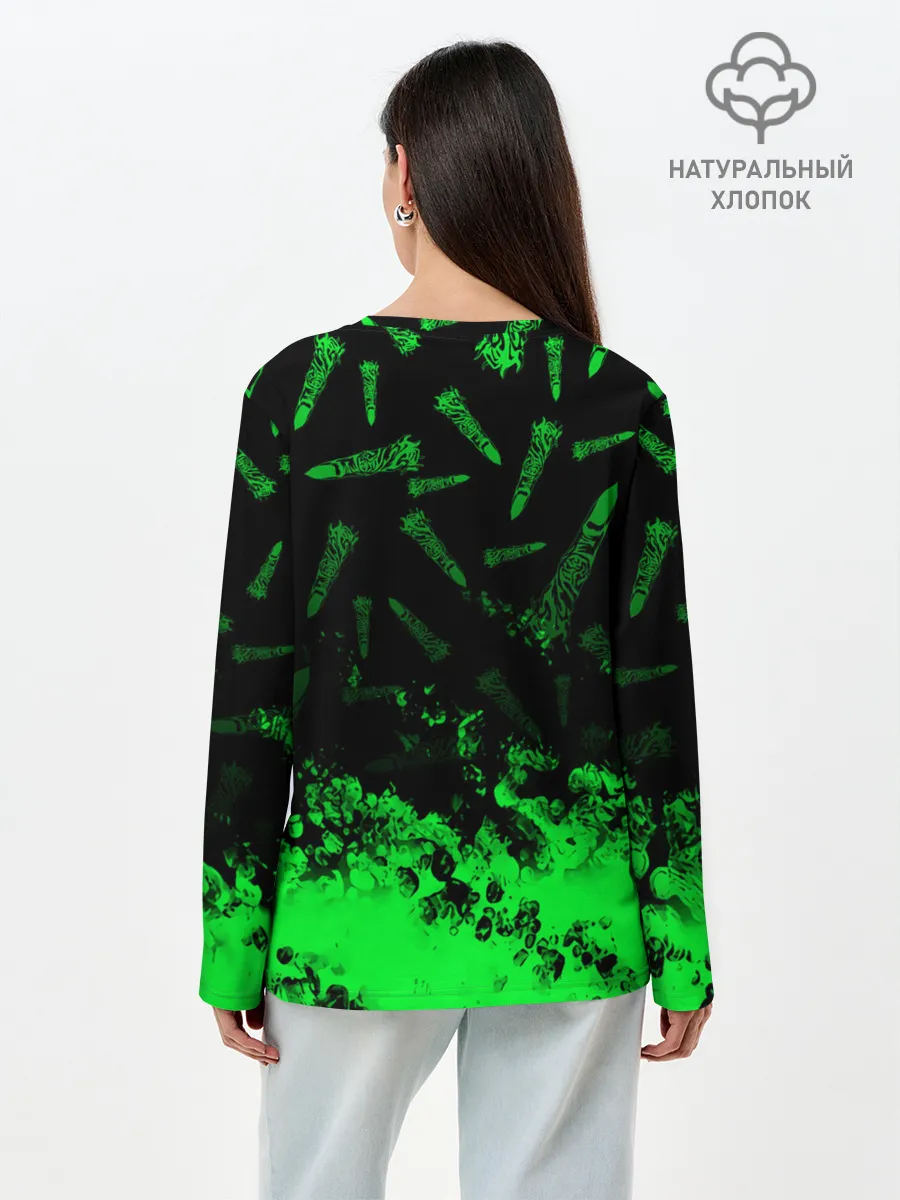 Лонгслив женский. Хлопок / JUJUTSUKA Магическая битва