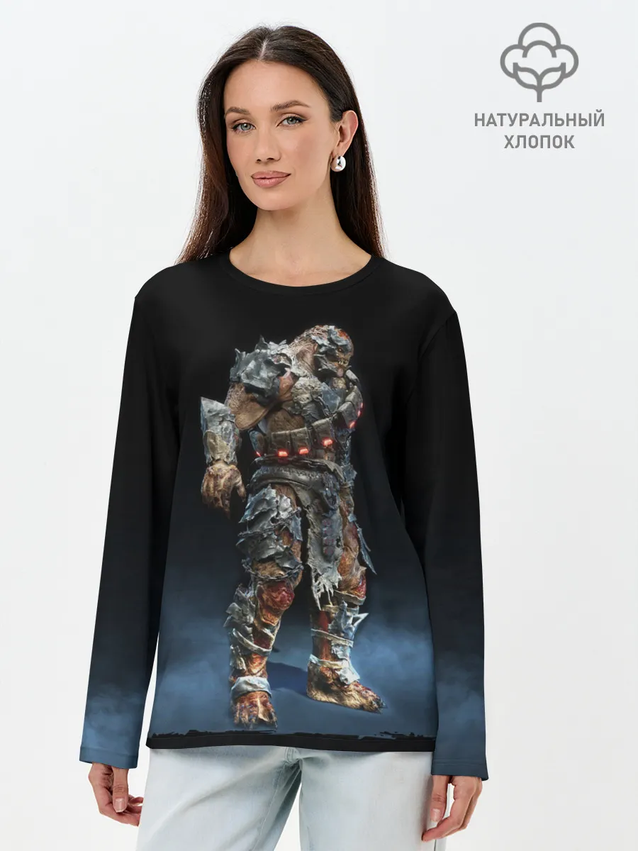 Лонгслив женский. Хлопок / NPC | GEARS OF WAR