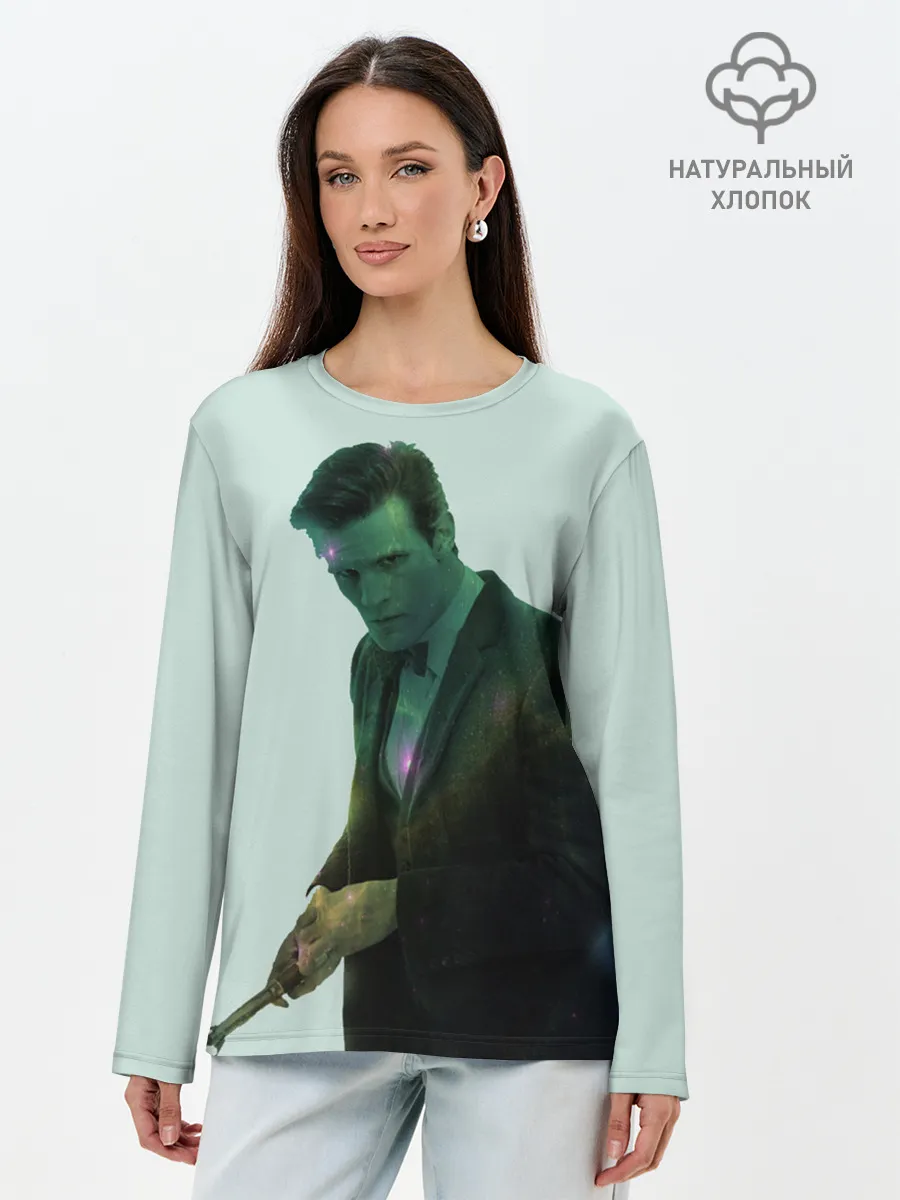 Лонгслив женский. Хлопок / Мэтт Смитт