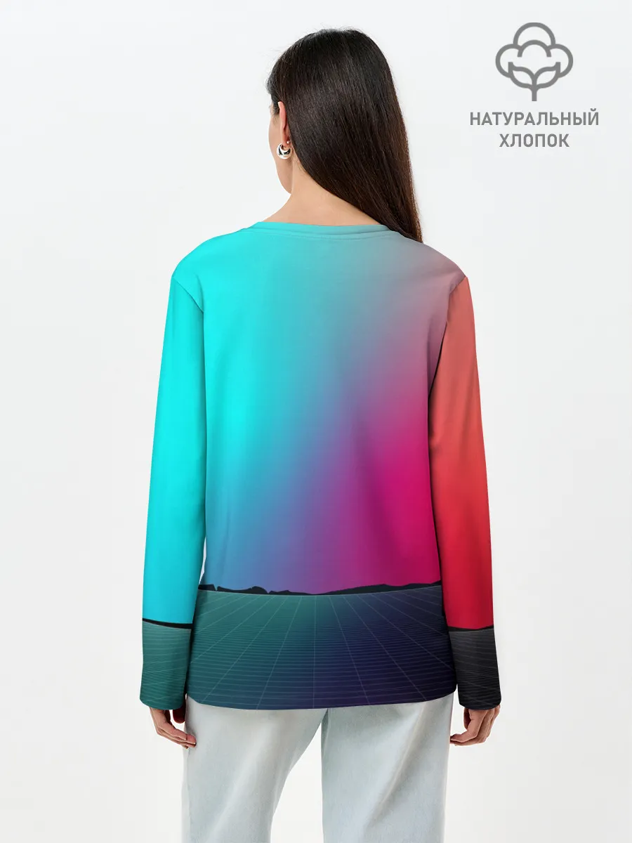 Лонгслив женский. Хлопок / Open World