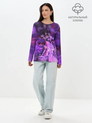 Лонгслив женский. Хлопок / Genshin Impact | Геншин Импакт