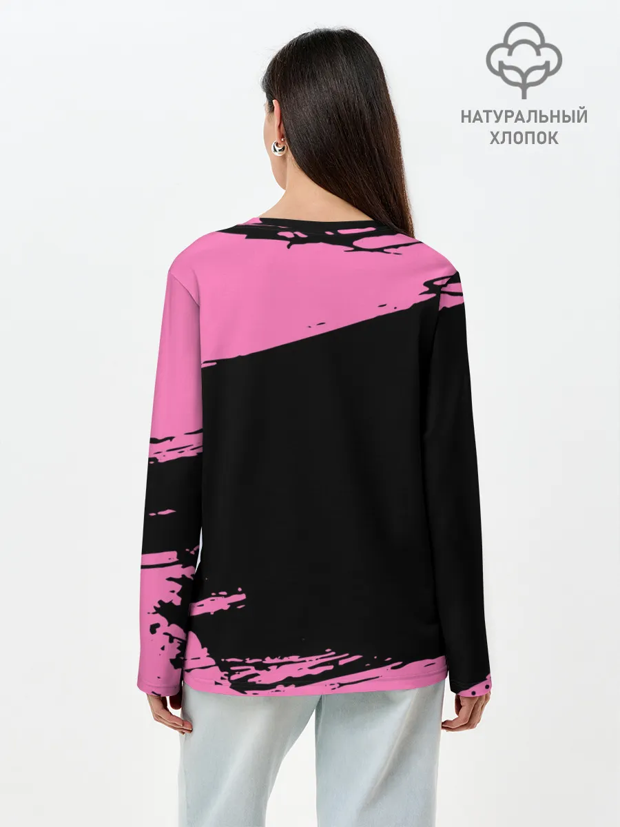 Лонгслив женский. Хлопок / BARBIE | ROBLOX | РОБЛОКС