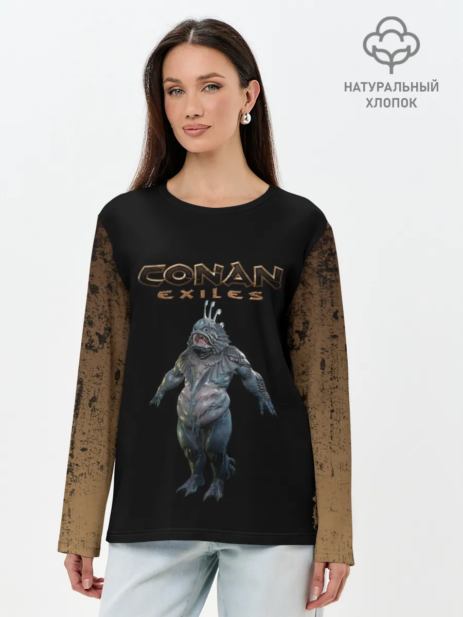 Лонгслив женский. Хлопок / NPC | Conan Exiles
