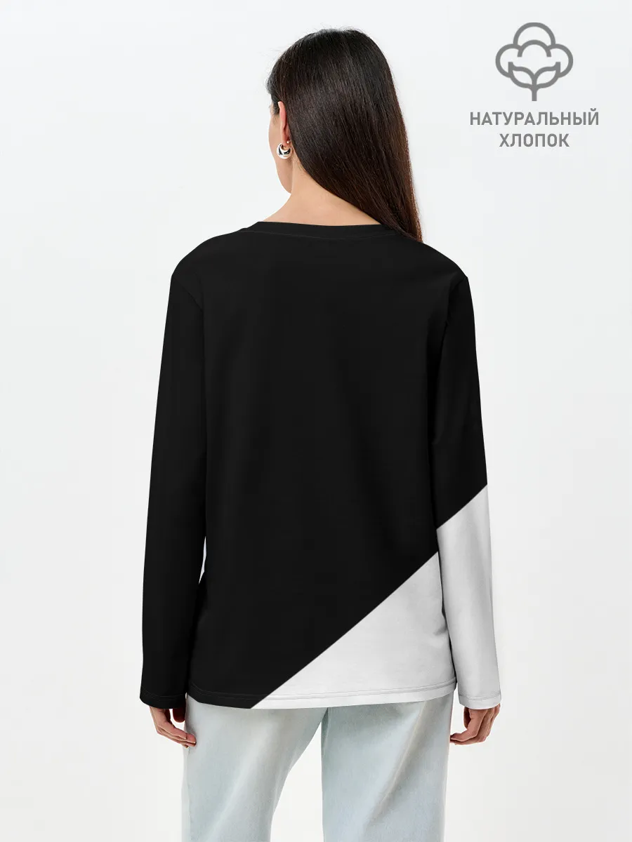 Лонгслив женский. Хлопок / Резе Reze