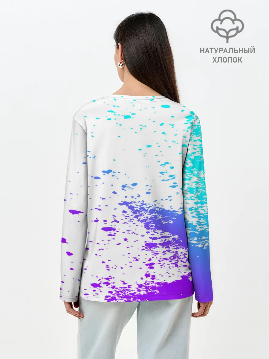 Лонгслив женский. Хлопок / Ъуъ съука.