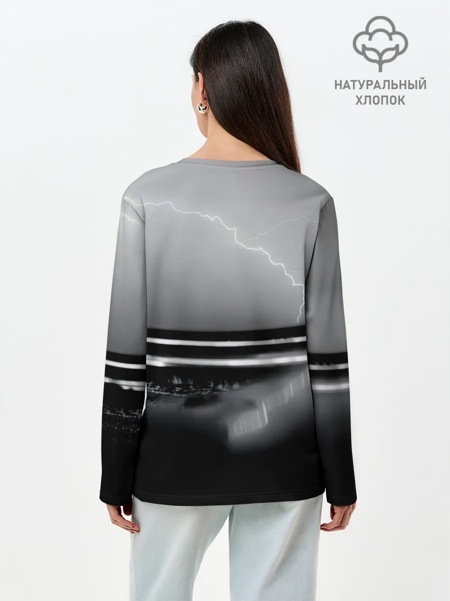 Лонгслив женский. Хлопок / Bounce - Bon Jovi