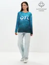 Лонгслив женский. Хлопок / Ori Logo | Ори Лого