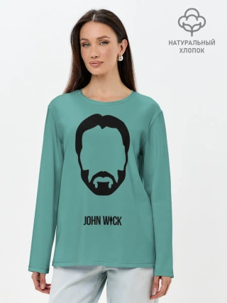 Лонгслив женский. Хлопок / Джон Уик