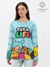 Лонгслив женский. Хлопок / Toca boca life