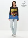 Лонгслив женский. Хлопок / Hot Wheels. Хот Вилс