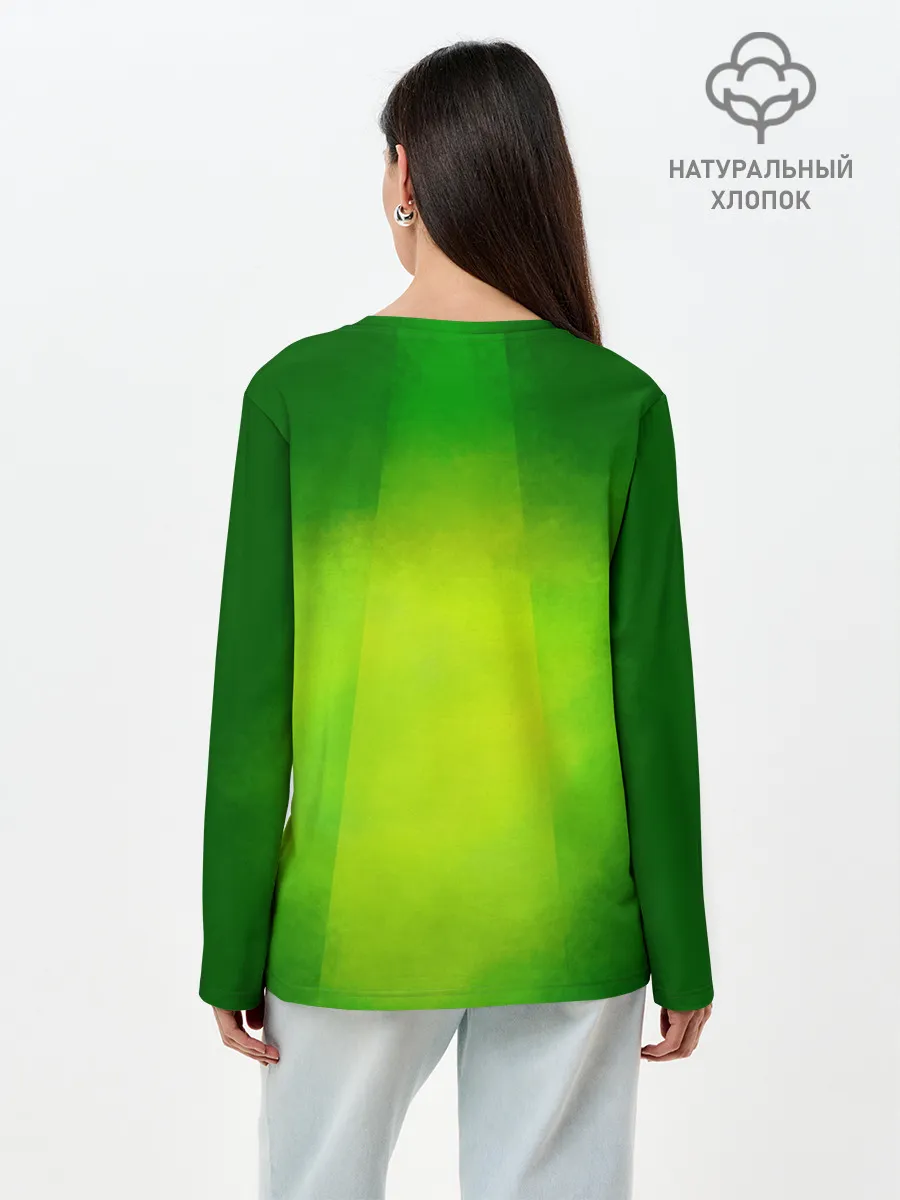 Лонгслив женский. Хлопок / Hot Wheels. Хот Вилс