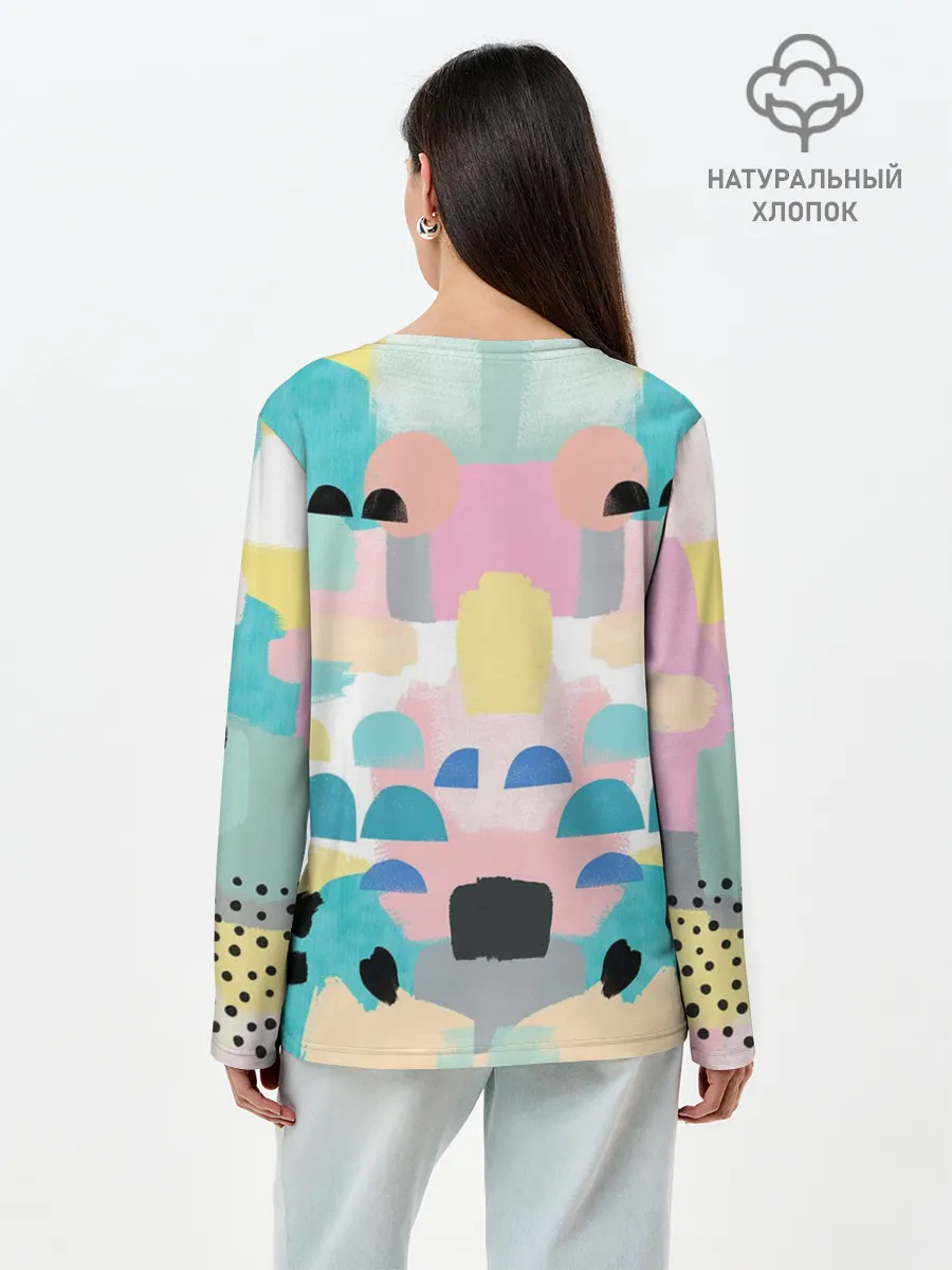 Лонгслив женский. Хлопок / Surtex