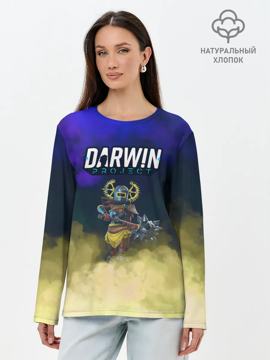 Лонгслив женский. Хлопок / Darwin Project | Battle Royale