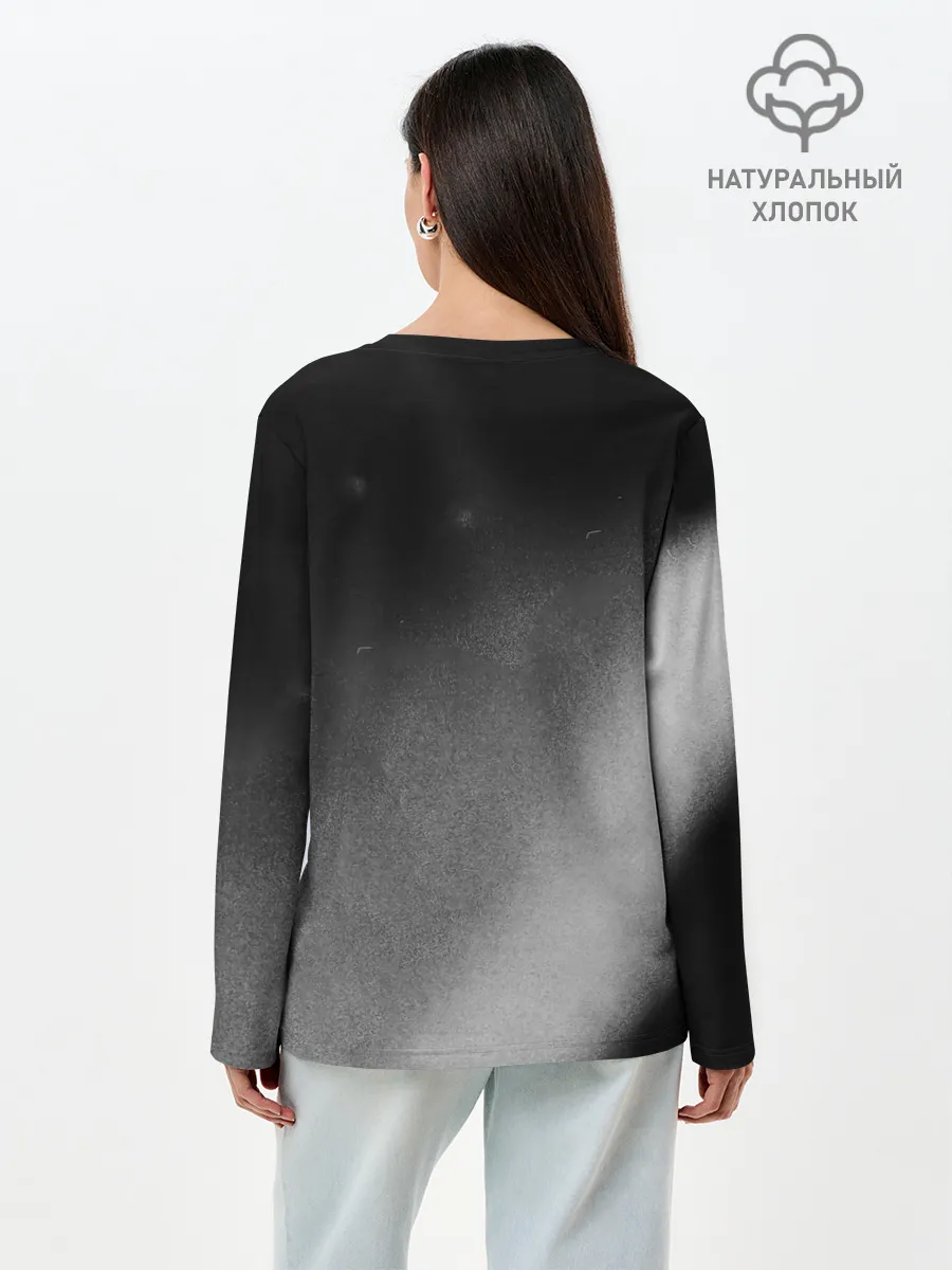 Лонгслив женский. Хлопок / Welcome to the Blackout - David Bowie