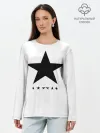 Лонгслив женский. Хлопок / Blackstar - David Bowie