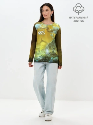 Лонгслив женский. Хлопок / Ori | Ori and the Will of the Wisps