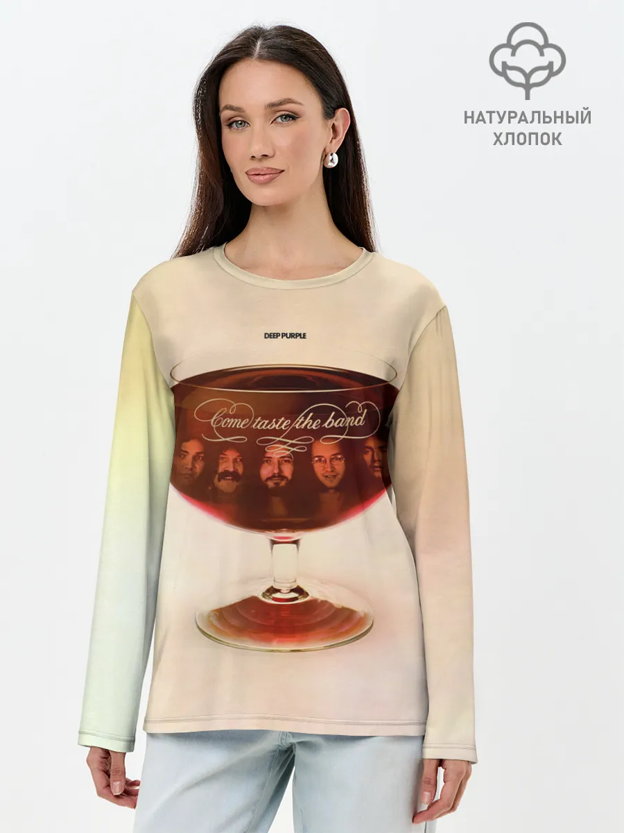 Лонгслив женский. Хлопок / Come Taste the Band - Deep Purple