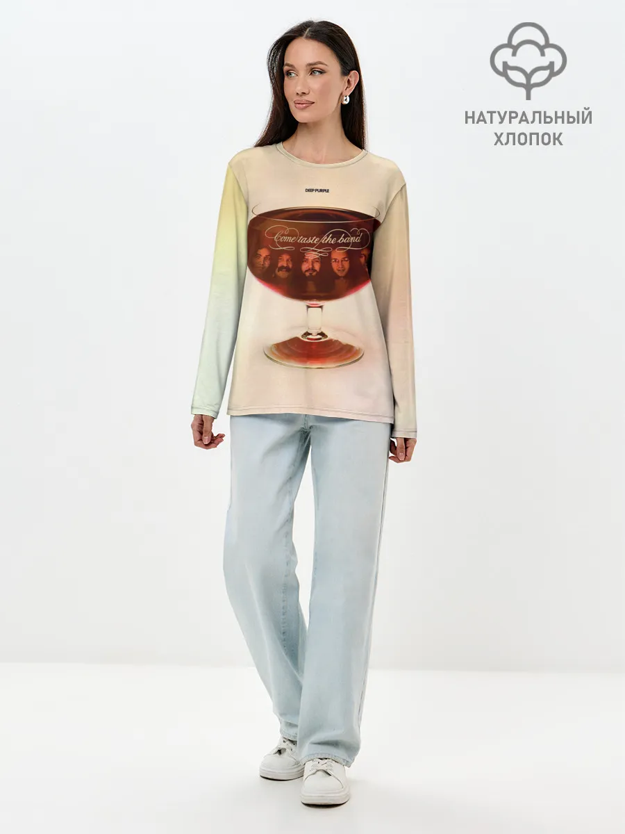 Лонгслив женский. Хлопок / Come Taste the Band - Deep Purple