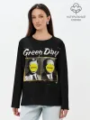 Лонгслив женский. Хлопок / Nimrod. Green Day