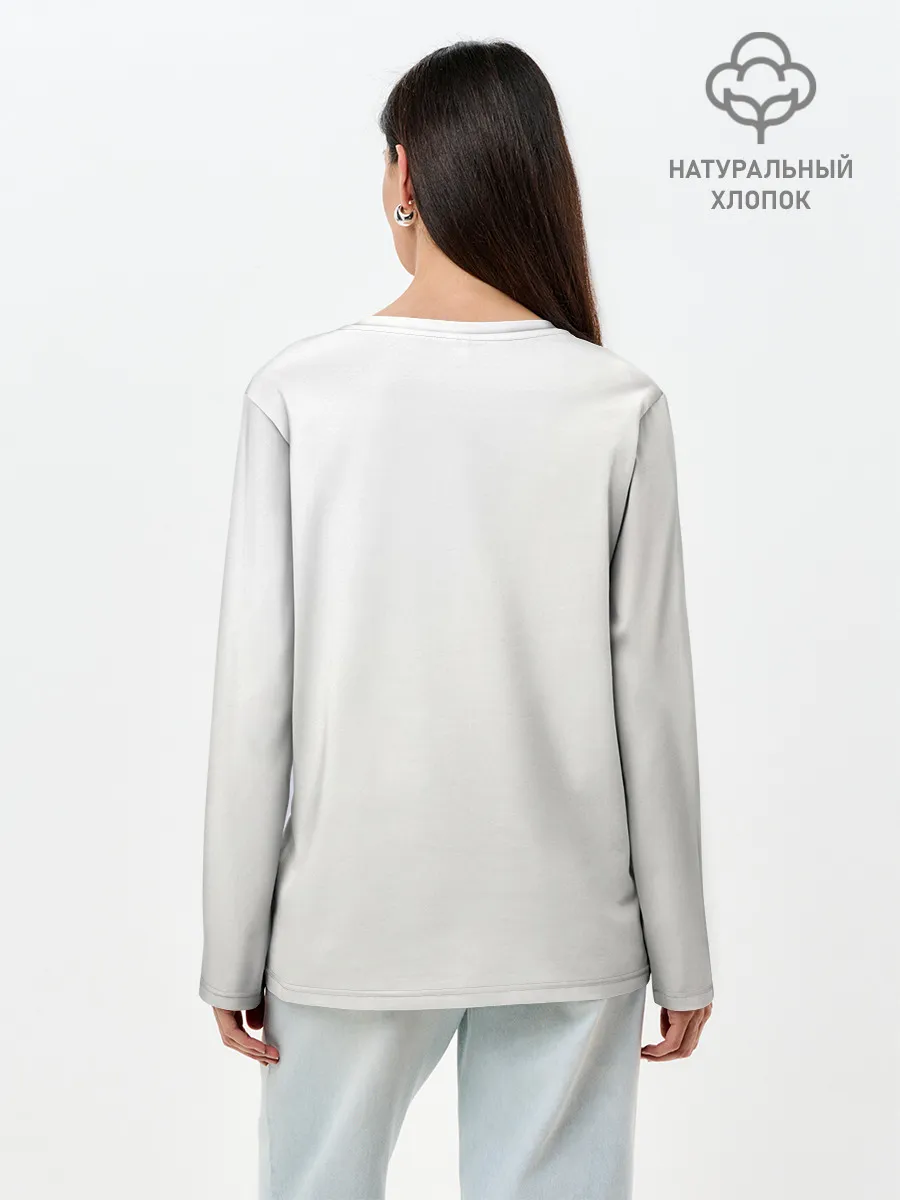 Лонгслив женский. Хлопок / Bright Lights, Big City - Depeche Mode