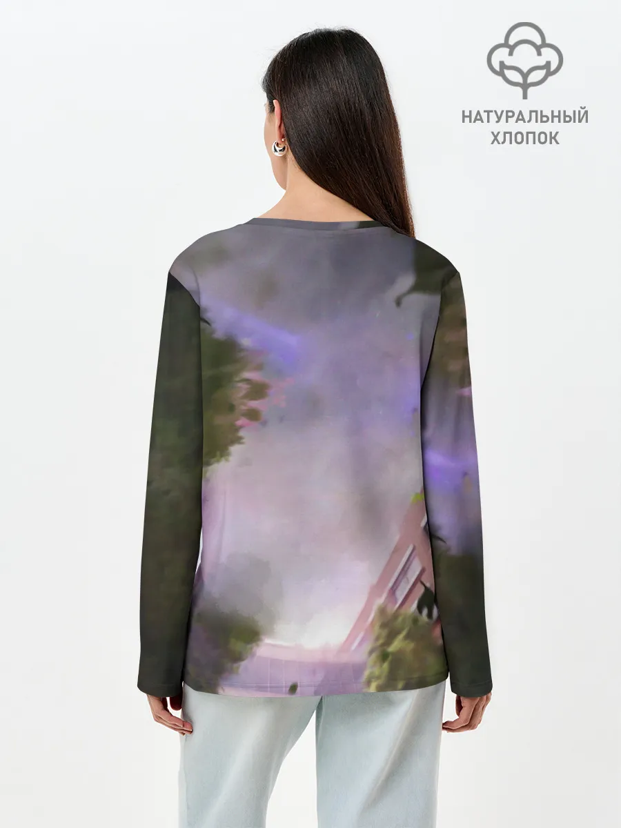 Лонгслив женский. Хлопок / Ай Ото. Приоритет Чудо-Яйца