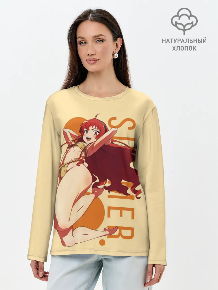 Лонгслив женский. Хлопок / Summer. Eris