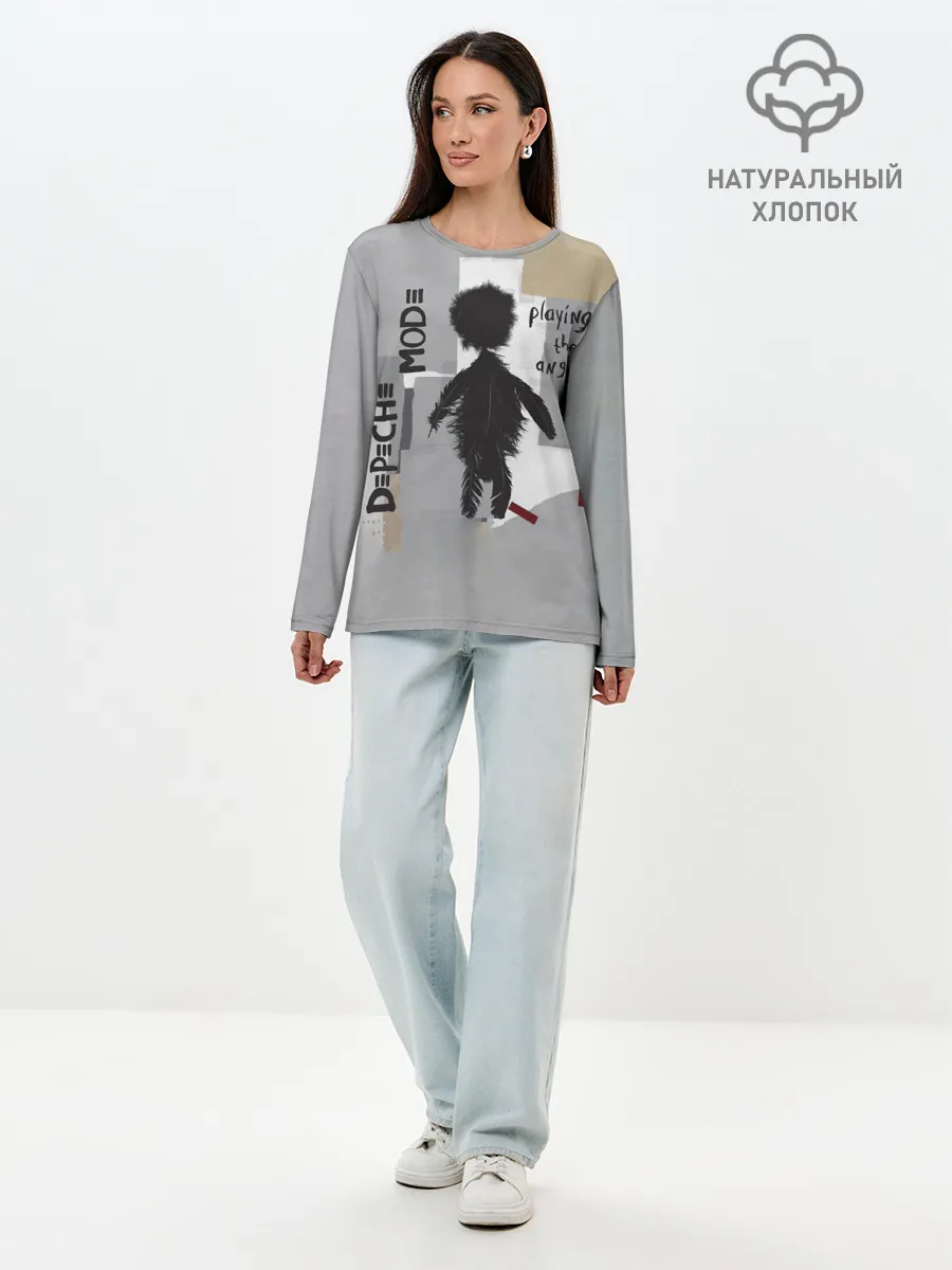Лонгслив женский. Хлопок / Playing the Angel - Depeche Mode