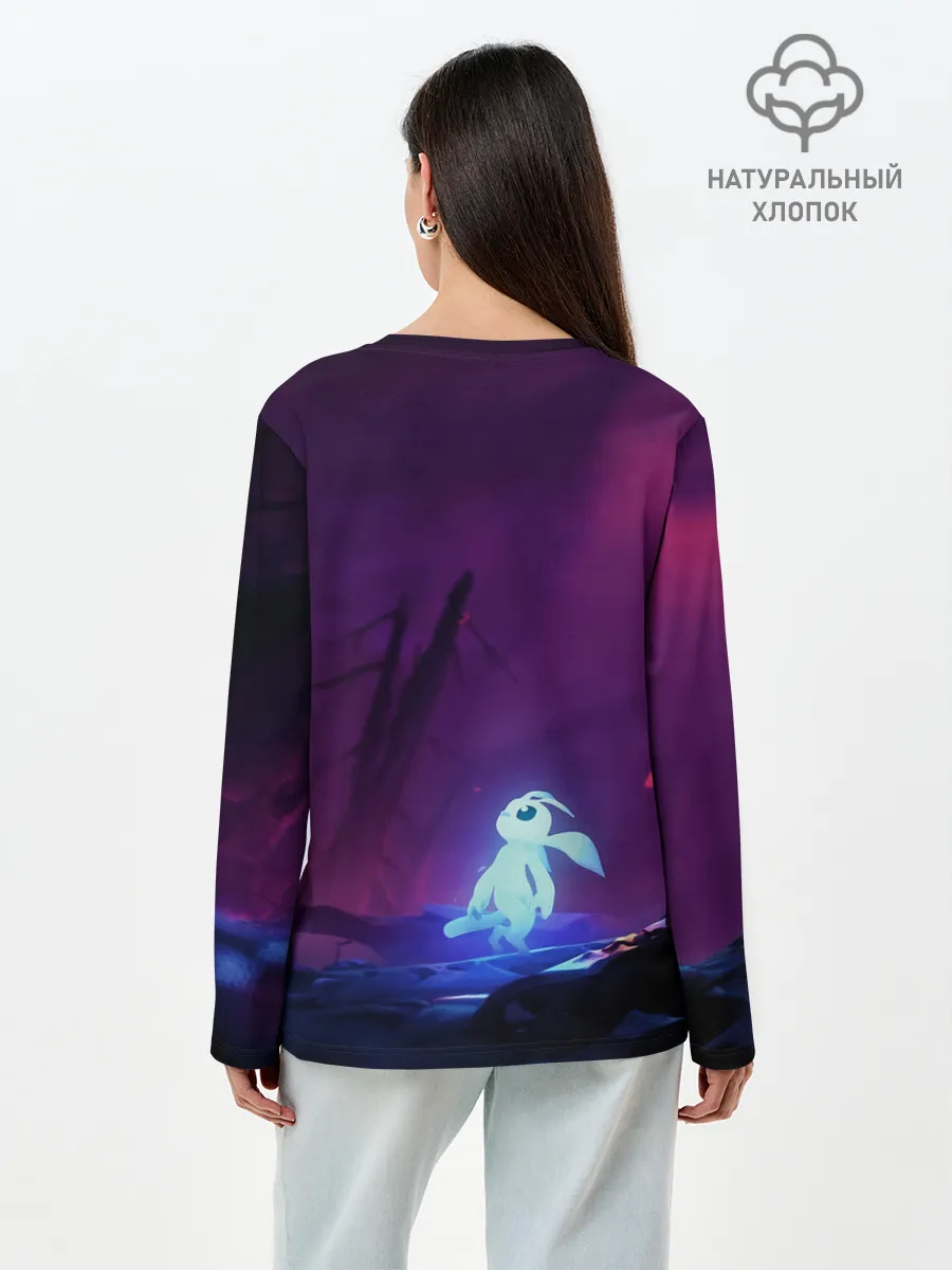 Лонгслив женский. Хлопок / Ori | Ори