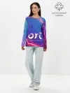 Лонгслив женский. Хлопок / Ori | 18+